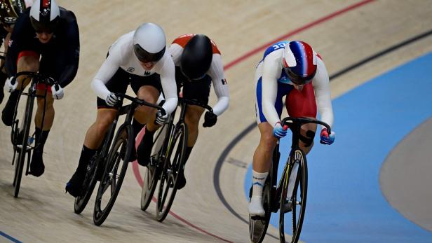 Bahnrad-Sportlerinnen und Katy Marchant bei Olympia (Symbolbild)