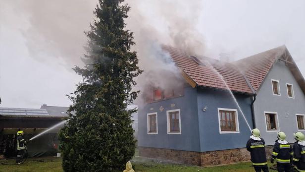 Zwei Katzen bei Brand in Wohnhaus verendet