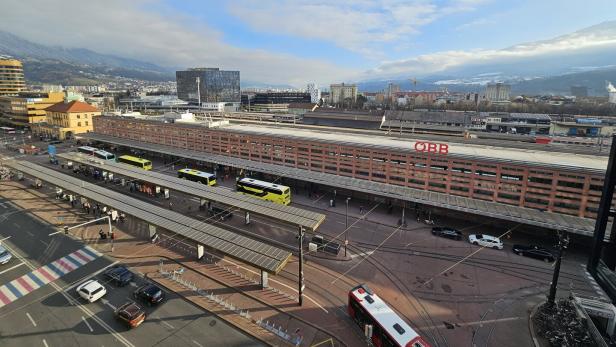 Hauptbahnhof Innsbruck wird für Jahre zur Großbaustelle