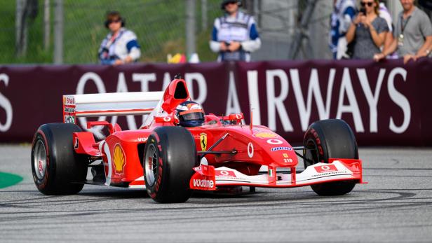 MOTORSPORT / FORMEL 1: GP VON ÖSTERREICH / LEGENDS PARADE: BERGER