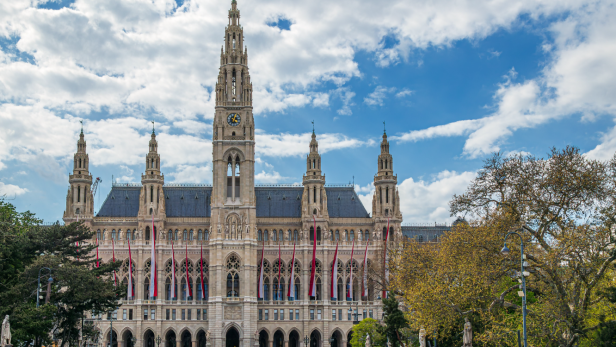 Das Rathaus der Stadt Wien