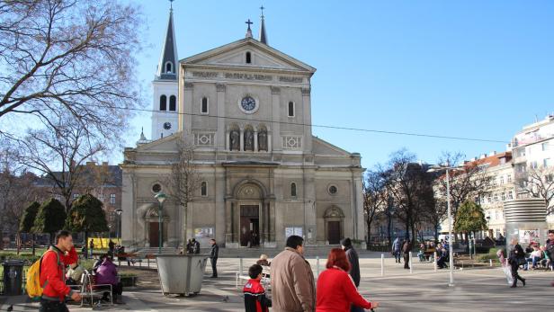 Die Kirche St. Johann der Evangelist in Wien-Favoriten könnte eine der „Haupt-Pfarren“ werden.