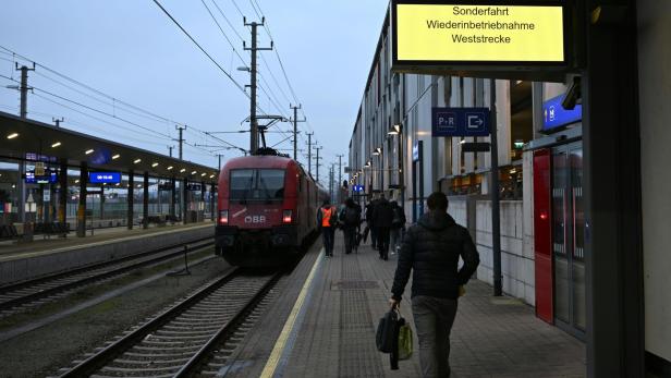 PK ÖBB "WIEDERINBETRIEBNAHME WESTSTRECKE"