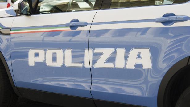 Italienisches Polizeiauto