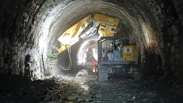 Sanierungsarbeiten im ÖBB-Tauerntunnel im Zeitplan