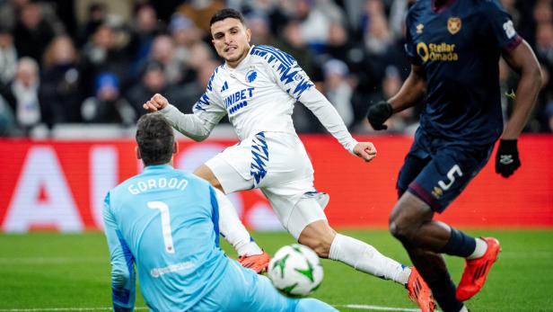 Mohamed Elyounoussi traf gegen Hearts