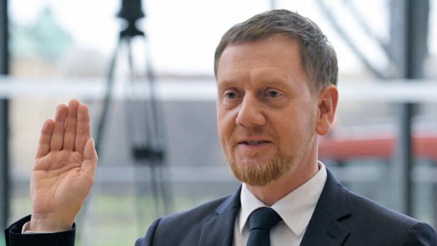 CDU-Politiker Kretschmer bleibt Ministerpräsident Sachsens