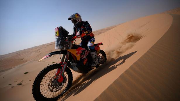 Matthias Walkner bei der Rallye Dakar