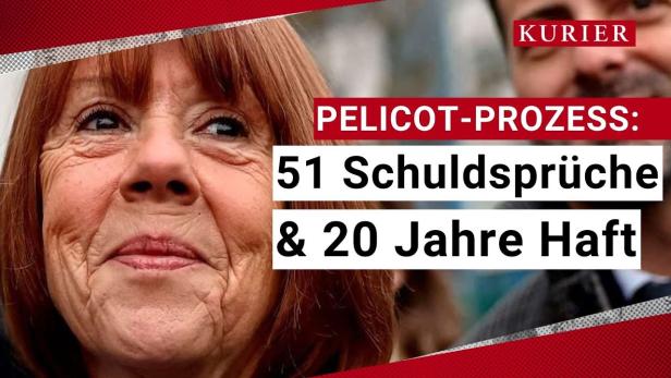 Pelicot-Prozess: 51 Schuldsprüche – 20 Jahre Haft für zigfache Vergewaltigung