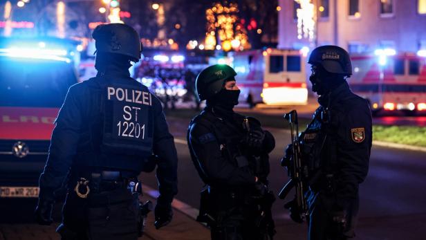 At least one dead and dozens injured after car driven into crowd at German Christmas market