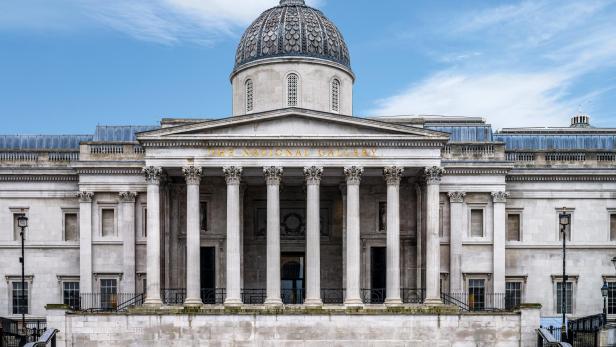 Die National Gallery in London.