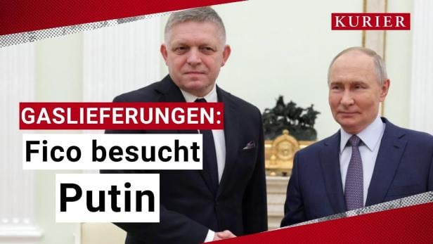 Slowakischer Ministerpräsident besucht Putin