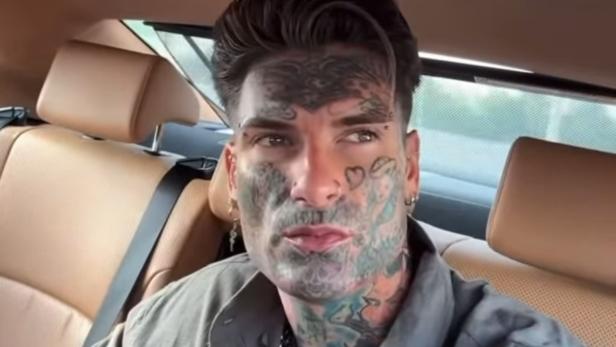 Niko Glumac' Oben-ohne-Foto: So sieht er ohne Tattoos aus