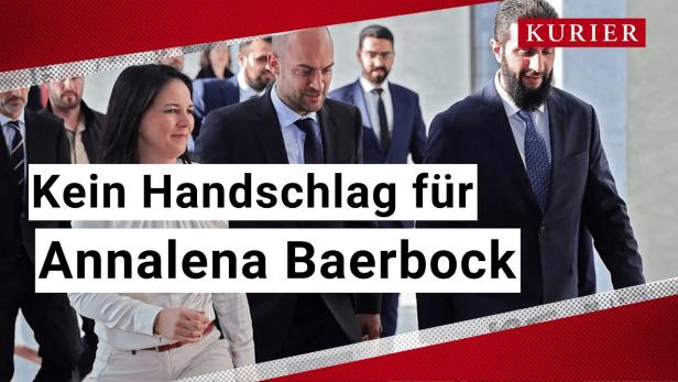Annalena Baerbock bekommt keinen Handschlag von Syriens neuem Machthaber