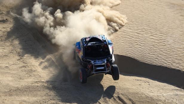 Carlos Sainz bei der Rallye Dakar 2025 in Saudi-Arabien