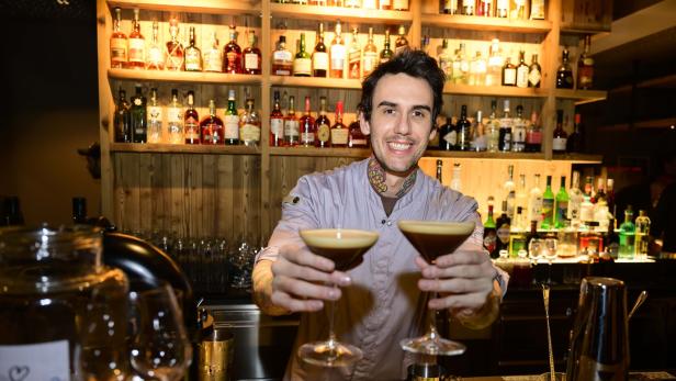 Die Bar Adea in Fieberbrunn.