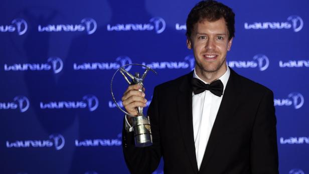 Sebastian Vettel ist mit dem Hauptpreis als "Weltsportler des Jahres" ausgezeichnet worden.