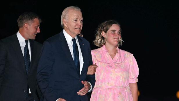 Joe Biden mit Enkelin Naomi.