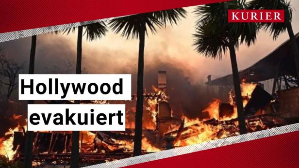 Hollywood evakuiert: Brände in Kalifornien außer Kontrolle