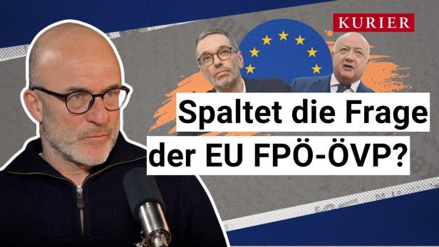 Streitpunkte: Wie FPÖ und ÖVP zu EU und Außenpolitik stehen