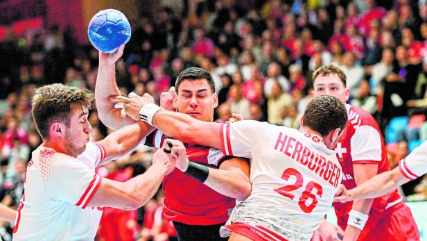 Men's EHF EURO 2026 qualification - Switzerland vs Austria