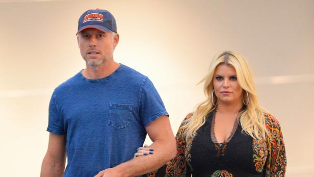 Schauspielerin Jessica Simpson und Ex-Footballspieler Eric Johnson