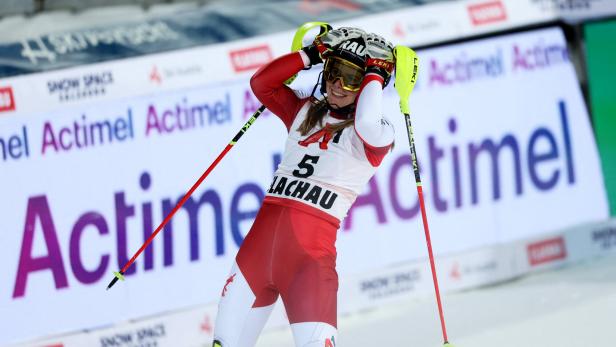 Slalom in Flachau: ÖSV-Star Liensberger verpasst den Heimsieg