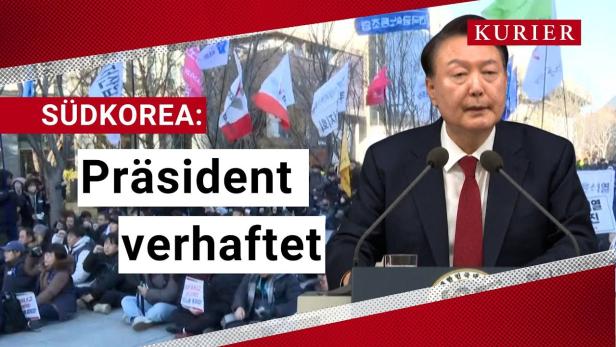 Südkoreas entmachteter Präsident Yoon verhaftet
