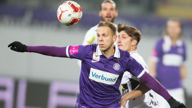 Die Austria (vorne Marco Meilinger) steht nach dem Sieg gegen Altach (Boris Prokopic) im Cup-Viertelfinale