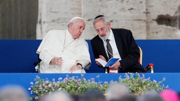 Oberrabbiner kritisiert Papst wegen seiner Äußerungen über Israel