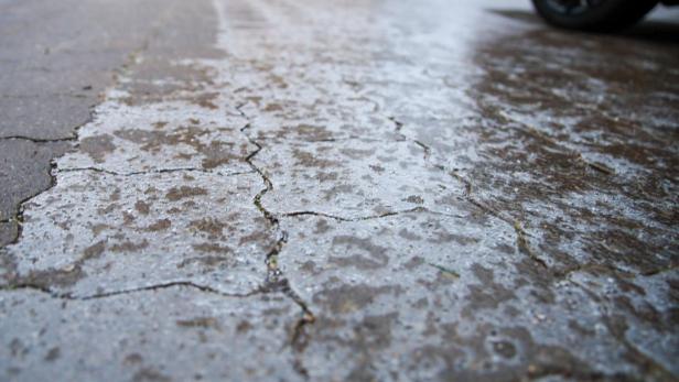 Eisregen und Glatteis in Baden-Württemberg