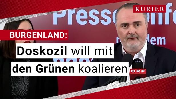 Burgenland: Doskozil will mit den Grünen koalieren