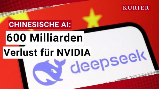 Chinesische KI "DeepSeek" schickt US-Tech-Aktien auf Talfahrt