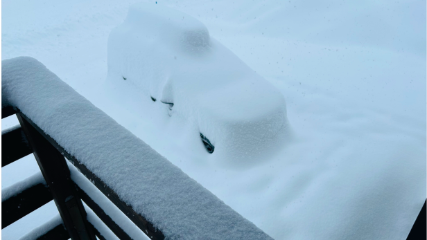 Wie viel Schnee darf auf dem Autodach sein?