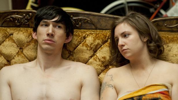 Adam Sackler (Adam Driver, l.) und Hannah Horvath (Lena Dunham, r.) Honorarfrei - nur für diese Sendung bei Nennung ZDF und JOJO WHILDEN