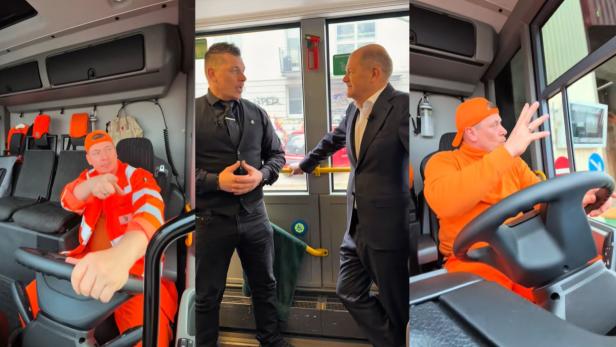 Busfahrer Michael Busfahrer Michael geht mit seinem Gruß auf TikTok viral