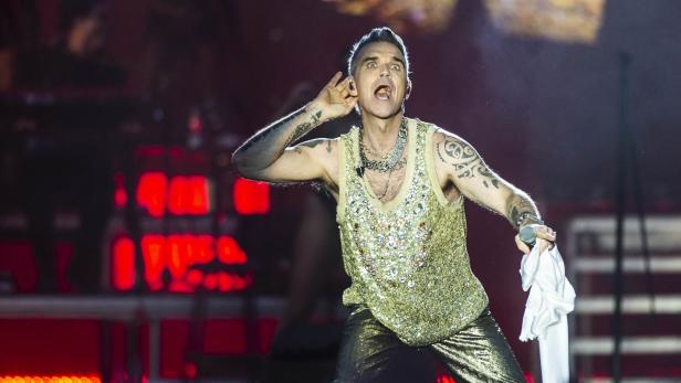 Robbie Williams gastiert heuer zweimal in Österreich