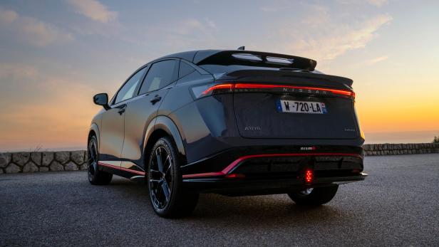 Nissan Ariya Nismo: Die Nebelschlussleuchte ist so gestaltet wie in der Formel E