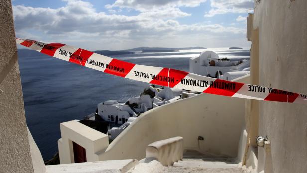 Wave of seismic activity recorded near the Greek island of Santorini Erdbebenserie auf Santorin: Steht das Schlimmste noch bevor?