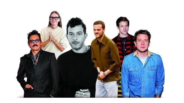 Mode-Stars v.l.n.r.: Haider Ackermann, Louise Trotter, Michael Rider, Matthieu Blazy, Daniel Lee, JW Anderson.