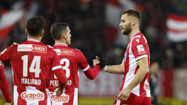 FUSSBALL: ADMIRAL BUNDESLIGA / 15. RUNDE: GAK - RZ PELLETS WAC Im Spätherbst gab es einen Aufwärtstrend beim GAK
