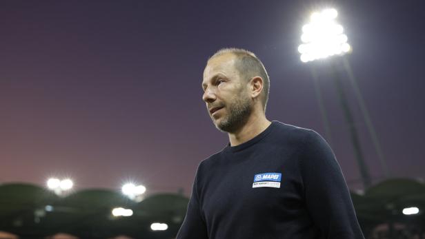 FUSSBALL: ADMIRAL BUNDESLIGA / 15. RUNDE: GAK - RZ PELLETS WAC Nicht alles gut: GAK-Coach Rene Poms