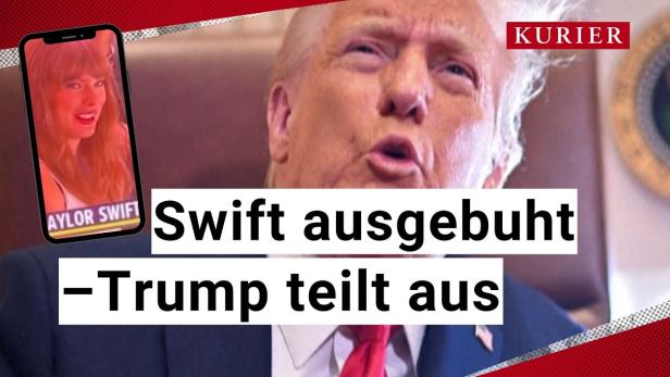 Trump attackiert Taylor Swift – und kündigt neue Zölle an