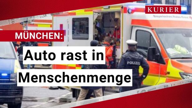 Auto rast in Menschenmenge: 28 Verletzte in München