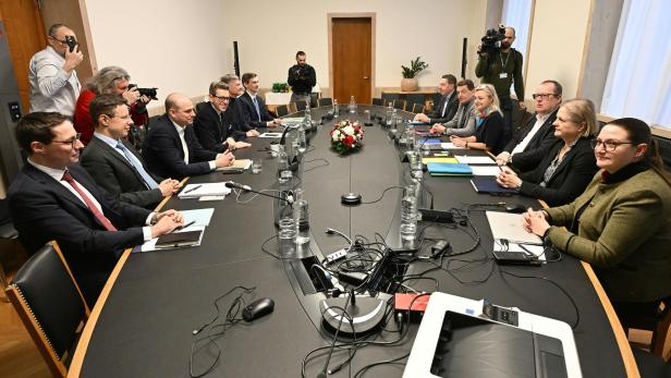 KOALITION: REGIERUNGSVERHANDLUNGEN VON FPÖ UND ÖVP