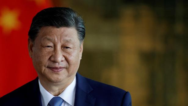 Chinas Präsident Xi Jinping trifft Wirtschaftsbosse