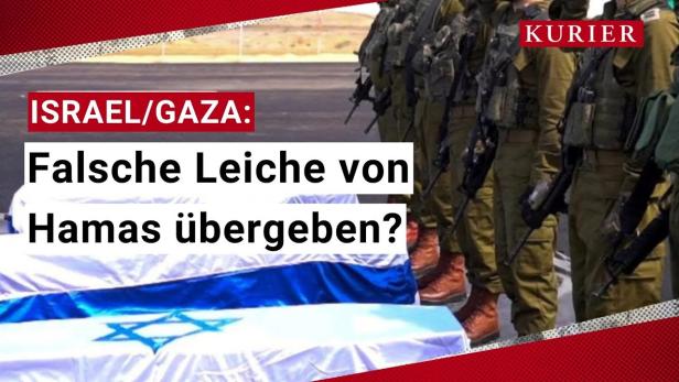 Hamas soll falsche Leiche übergeben haben