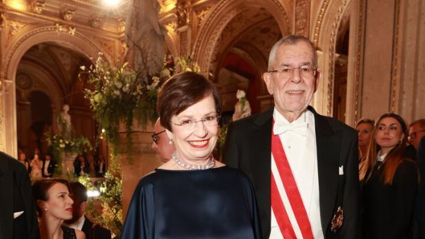 46-194198083 Staatsoberhaupt Alexander Van der Bellen und Doris Schmidauer