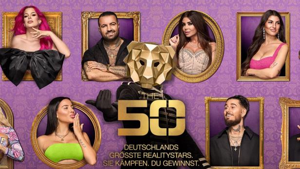 "The 50": Die neue Spiele-Serie startet im März 2025 The 50 Titelbild mit Teilnehmern