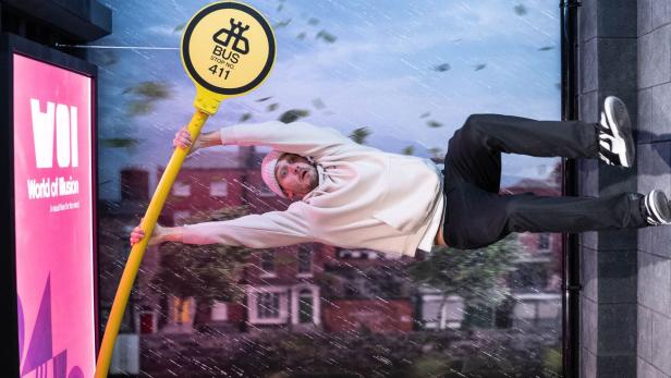 Im Museum "World of Illusion" sind über 70 Illusionen und Ausstellungsstücke verteilt